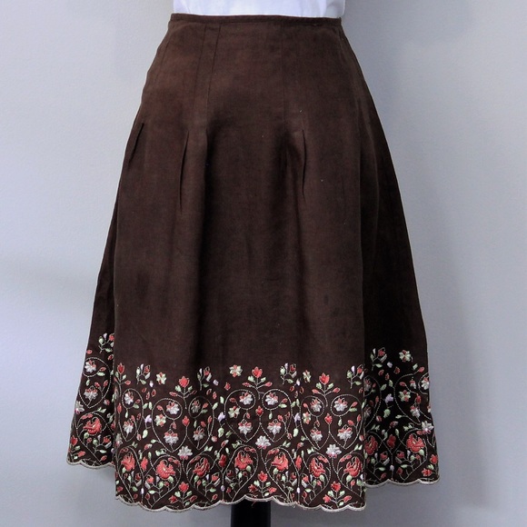 Ann Taylor Brown floral dress - Picture 1 of 2